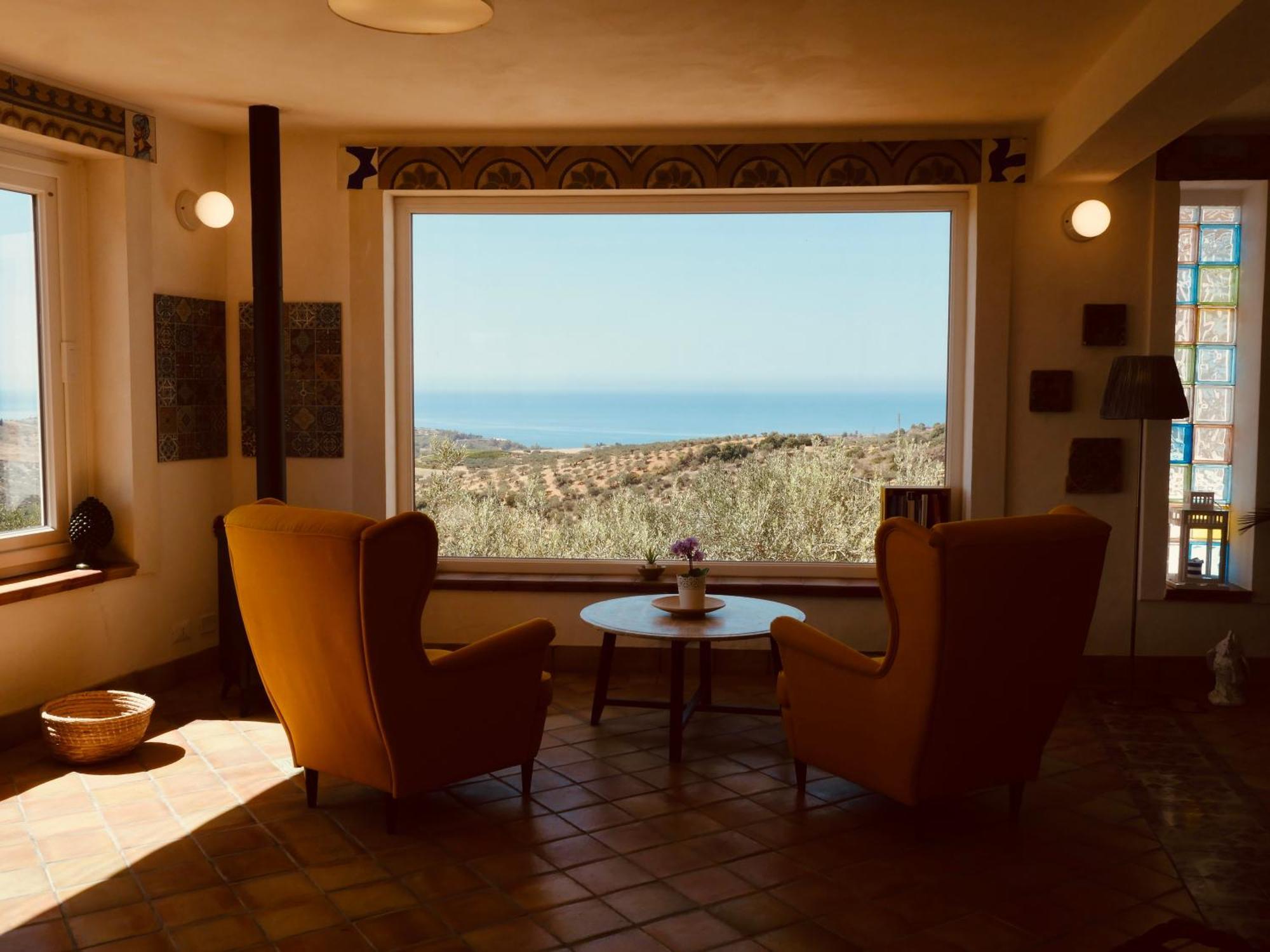 villa immersa in oliveto Sciacca Exteriör bild