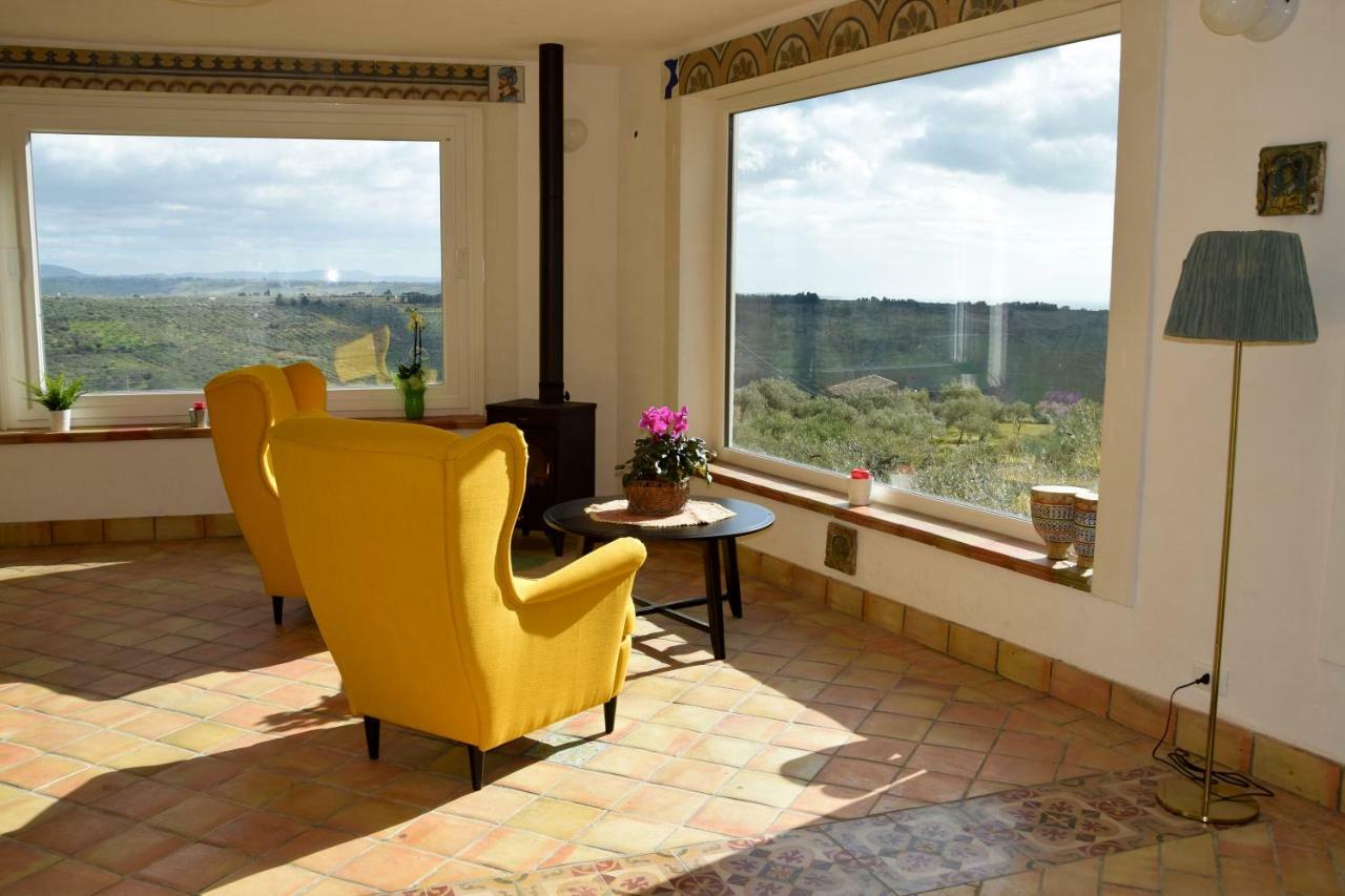 villa immersa in oliveto Sciacca Exteriör bild