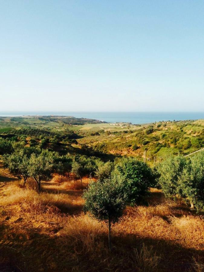 villa immersa in oliveto Sciacca Exteriör bild