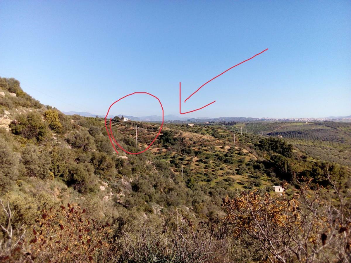 villa immersa in oliveto Sciacca Exteriör bild